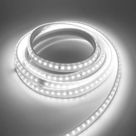 220V 110V LED Strip Light 2835 SMD 120LEDs/m Waterproof Flexible LED Ribbon Light Tape EU US UK Plug Home Decoration String Lamp