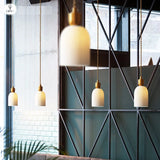 Nordic Modern Ceramic Pendant Lights Fixtures Bedroom Living Room Light Hang lamp Vintage Hanging Lamp Luminaire Lighting