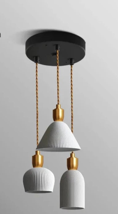 Nordic Modern Ceramic Pendant Lights Fixtures Bedroom Living Room Light Hang lamp Vintage Hanging Lamp Luminaire Lighting