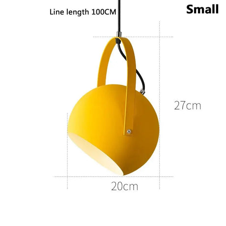 LED Pendant Lights Nordic E27 Macaron Colorful Luminaria New Bedroom Restaurant Pendant Lamp Home Decors Adjustable Lamp Lustre