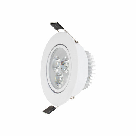 Dimmable Recessed LED Ceiling Downlight 3W Spotlight Lighting Lamps Bulb White Free Driver Colorful Red Yellow Blue Green Purple