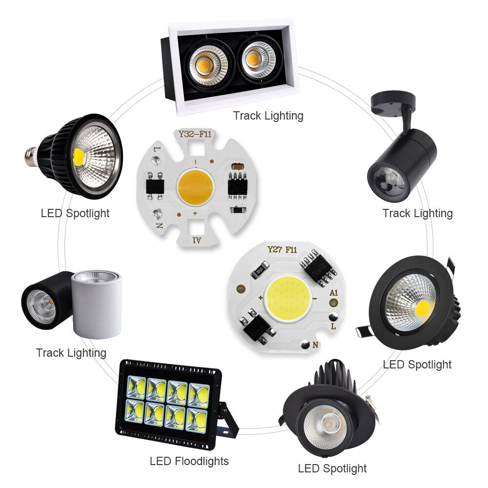 Led Chip Light Set Led Chip Lights Spotlights Lamp 220v Smart 3w 5w 7w 9w 10w 12w Lamp Fo ...