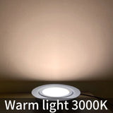 LED mini spotlight outdoor IP65 waterproof bathroom ceiling hidden downlight ultra-thin spotlight 12V cabinet light embedded 3W
