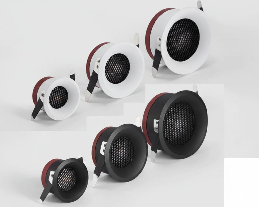 Ultra-Thin LED Recessed Spotlight - Anti-Glare Dimmable Ceiling Downlight