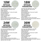 LED Light Board 10W 18W 24W 36W Two-Color LED Chip Source SMD2835 Lamp Bead 250mA Constant Current Input Diode For Panel Light