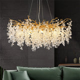 Nordic Crystal Luxury LED Chandelier Lighting Home Decoration LOFT Villa Lustre Living Room Hotel Hall Art Indoor Decor Lighting