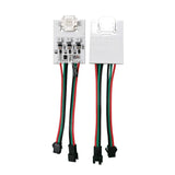 WS2811 High Power Addressable RGB LED Pixel Module (3W/9W/20W/30W) - DC12V–24V Full-Color Flood Light Driver
