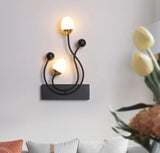 Iron Nordic New Modern LED Wall Lights For Study Living Room Bedroom Bedside Aisle Corridor Porch Lamp Indoor Lighting AC90-260V