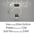 Mini Aisle LED Chandelier For Porch Corridor Hallway Lamps Star Decoration Kitchen Gallery Bedroom Villa Office Indoor Lights