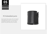 etrnLED Outdoor Garden Lights Waterproof Ground Spot 12V 24V Recessed Exterior Floor Terrace Deck Driveway Lawn Lamp RGB IP68