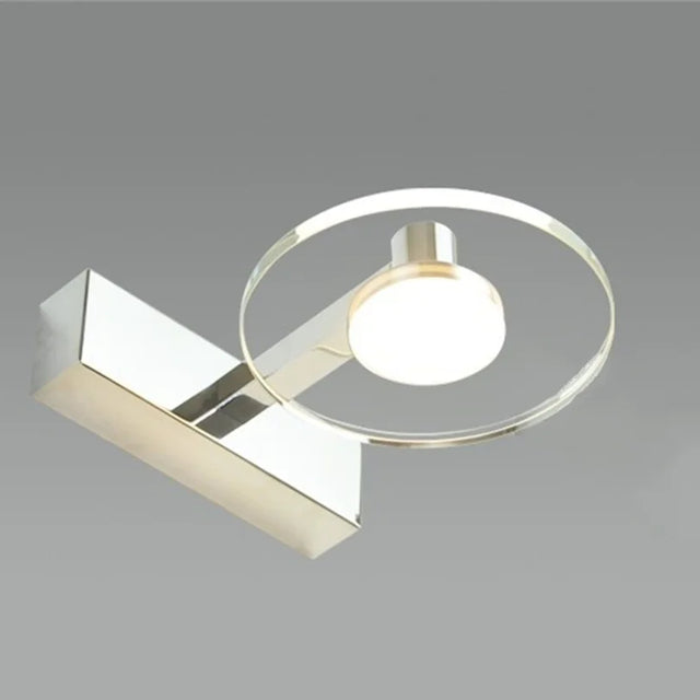 Modern LED Mirror Front Light Bathroom Clear K9 Crystal Moisture Proof Makeup Table Lighting Vanity Lights Makeup Mirror Lights