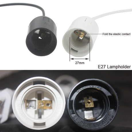 EU US Plug 1.8m Power Cord Cables E27 Lamp Base Holder With Switch Wire For Pendant Led Bulbs Fixture Hang lamp Suspension Socket