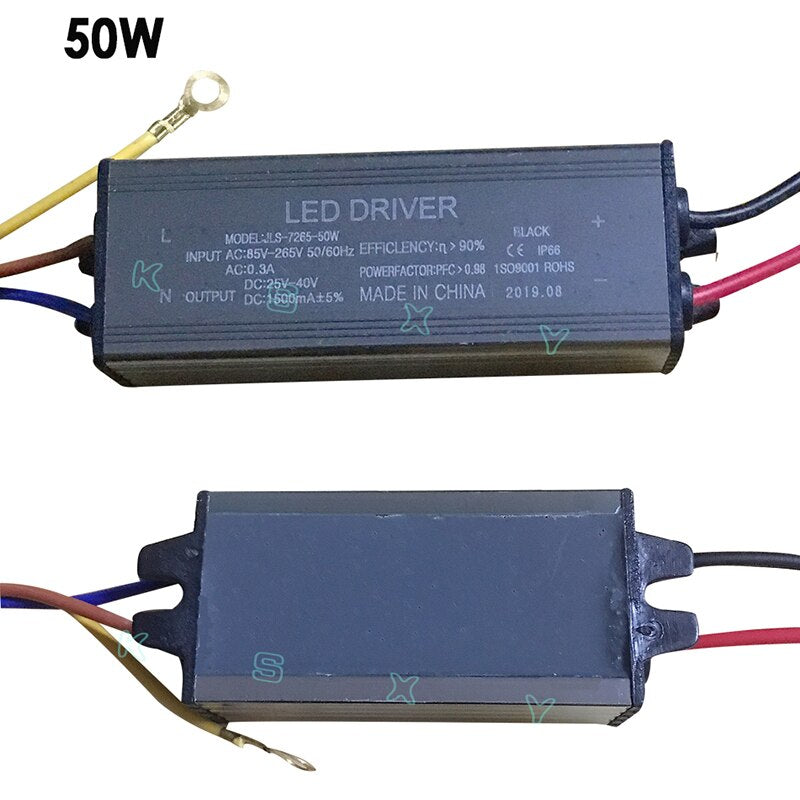 Led Driver For 22 Led LED Driver 10W 20W 30W 50W 220mA/600MA/900MA/1500MA Power Supply Flood ...