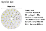 5pcs/lot LED SMD Chip 3W 7W 12W 18W 24W 36W 5730 Brightness Light Board For led bulb led downlight