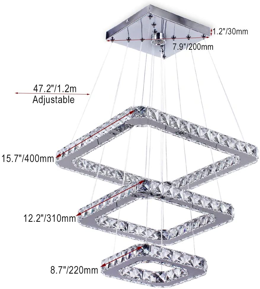 Luxury Large 5 Rings Led Round Crystal Chandelier light Spiral Pendant Lamp Modern Chandelier Light Fixtures Stair Hotel Lamp