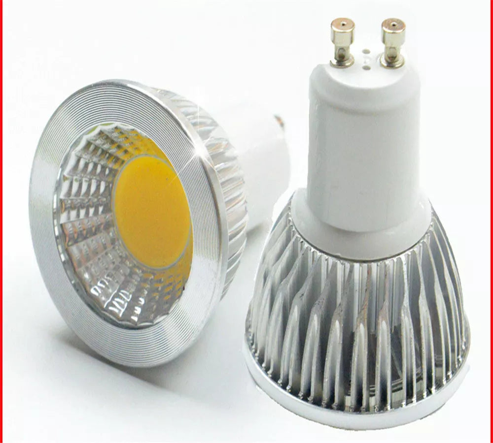 Super Bright LED Spotlight Bulb GU10Light Dimmable Led 110V 220V AC 6W 9W 12W LED  GU5.3 GU10 COB LED lamp light GU 10 led GU5.3
