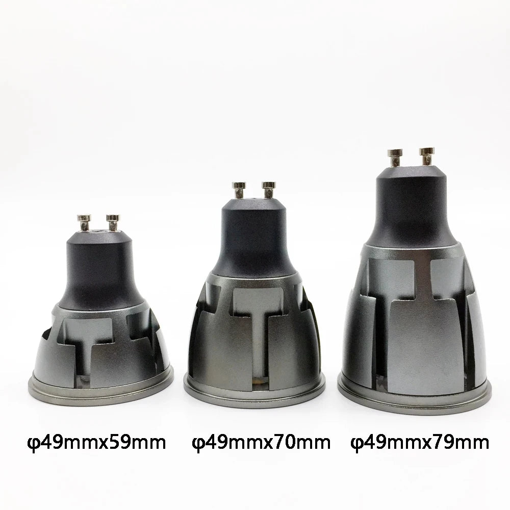 Super Bright Dimmable GU10/GU5.3/E14/E27/MR16 COB 9W 12W 15W LED Bulb Lamp 85-265V 12V spotlight Warm White/Cold White led light