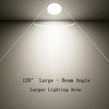 IP65 Led Black Ceiling Lamp Waterproof Downlight Recessed Lights Square Led Spot Lighting For Bathroom Toilet Living Room Foyer