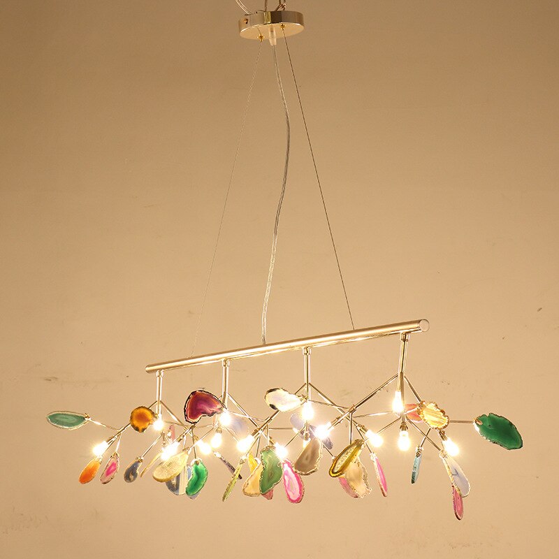 Nordic Luxury LED Chandeliers Indoor Master Bedroom Light Firefly Ceiling Lights for Living Room Lighting Kitchen Lamps Lustres