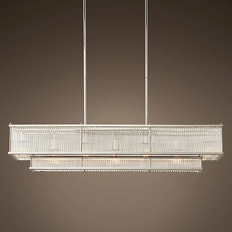 E14 LED Retro American Copper Golden Round Linear Pendant Lights.Pendant Light Suspension Luminaire Lampen For Dinning Room