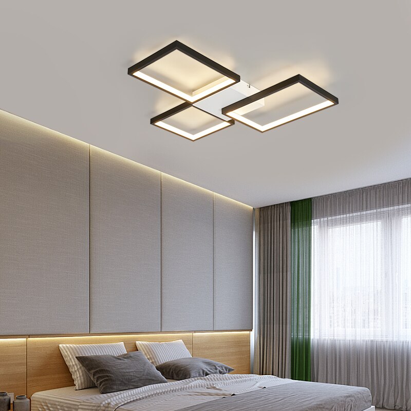 NEO Gleam Modern Led ceiling lighst Lamp for living room bedroom study room Gold/Black Color Ceiling Lamp