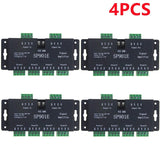 Signal Amplifier Repeater for WS2812B WS2811 WS2813 RGB Addressable LED Pixel Strip Programmable Matrix Panel Light