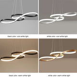 Modern Kitchen Island Pendant Lights Bar Table Dining Room Decor Hanging Lights Remote Dimming Kitchen Led Cord Pendant Lamp