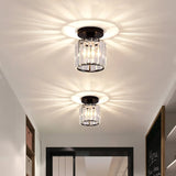 Simple Aisle Corridor Ceiling Light Modern Luxury Crystal Lamp for Entrance Hall Balcony Indoor Hang Lamp Lighting