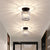 Simple Aisle Corridor Ceiling Light Modern Luxury Crystal Lamp for Entrance Hall Balcony Indoor Hang Lamp Lighting