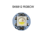 20-500pcs 5050 SMD WS2812B RGB SK6812 RGBW LED Chip Addressable With Mini PCB board (10mm*3mm) Heatsink Black White PCB DC5V