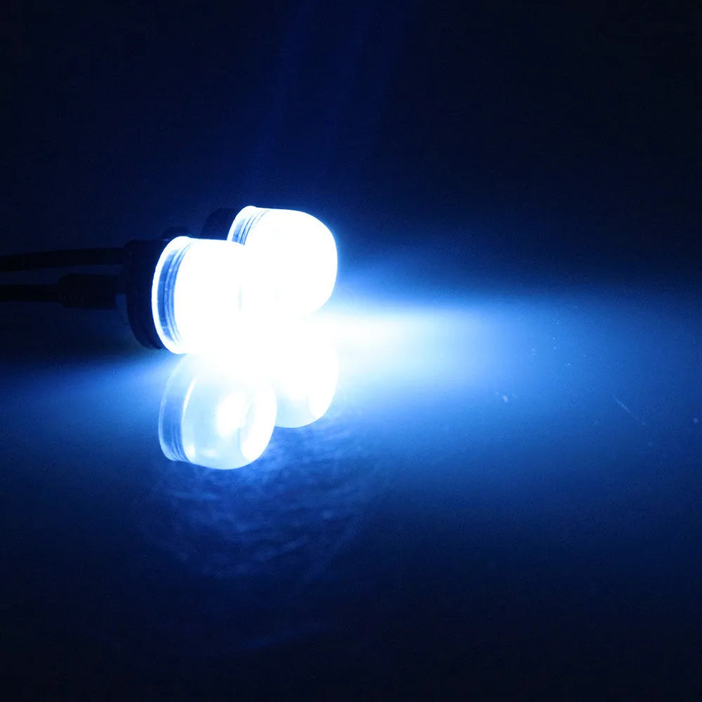 18mm 5630 5730 3 LED DRL Eagle Eye Lamp Daytime Running Lights Warning Fog lights Parking Signal Lamp 12V Yellow Amber White Ice