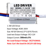 LED Driver 300mA 1-3w 4-7w 8-12w 18w 20w 18-25w 25-36w LED Constant Current Driver Power Unit Supply For Driver LED Transformer