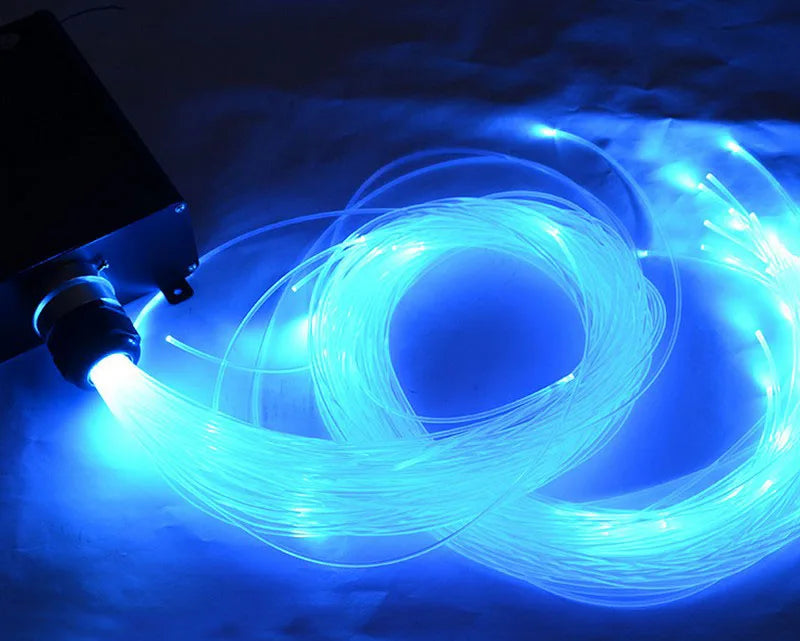 0.5mm End Glow PMMA Fiber Optic Cable (1m–5m) – High Brightness Plastic Fiber for DIY LED Star Ceiling & Sensory Lighting