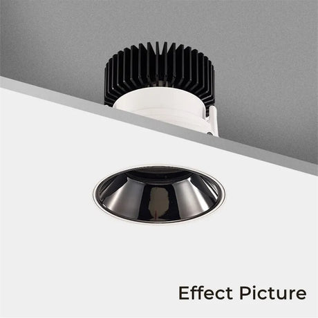 Frameless Recessed LED Ceiling Downlight Adjustable Mount Frame Socket GU10/MR16/MR11 Bulb Holder Spot Lighting Fitting Fixture