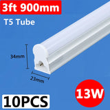 4ft (120cm) T5/T8 LED Tube Light (40W/60W, 220V) - Cold White & Warm White Ceiling Lamp Bar for Home, Office & Workshop