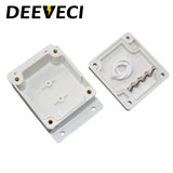 IP67 Waterproof Electronic Project Box with Mounting Ears - Outdoor Plastic Junction Enclosure & Instrument Housing Case