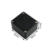 Outdoor Waterproof Plastic Junction Box (Black & White) - IP-Rated Plastic Enclosure & Electronics Project Instrument Shell Case