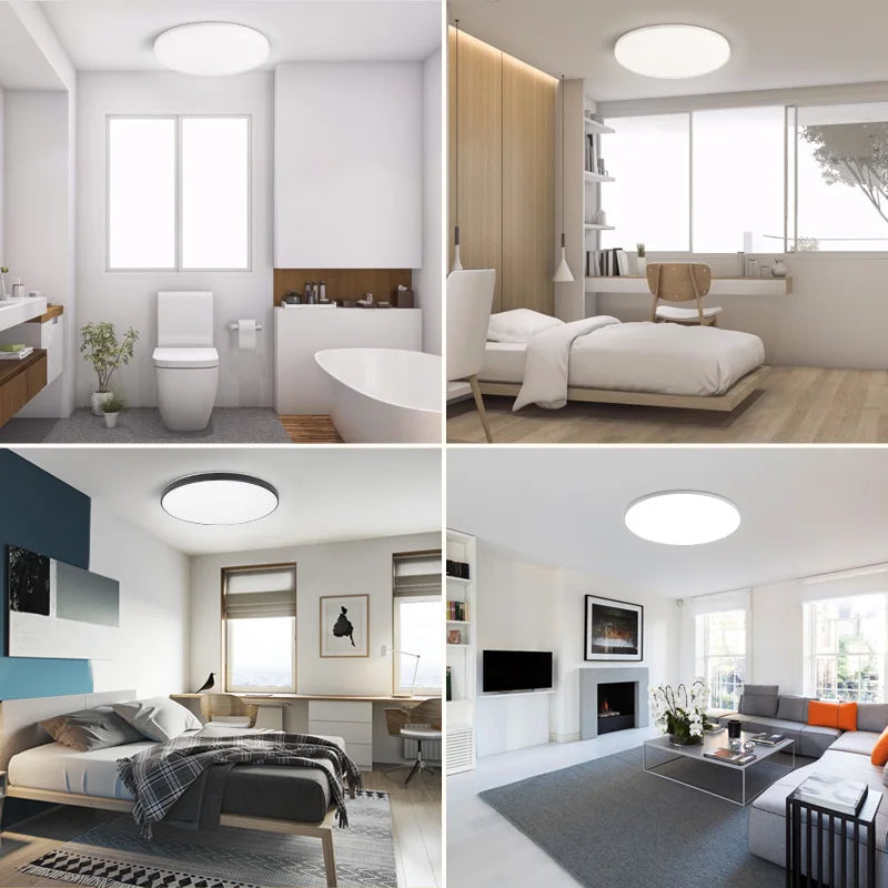 Modern Led Panel Ceiling Lights 165-265V Led Ceiling Lamp for Living Room Bedroom Kitchen LED Lighting Home Decor Led Panel Lamp