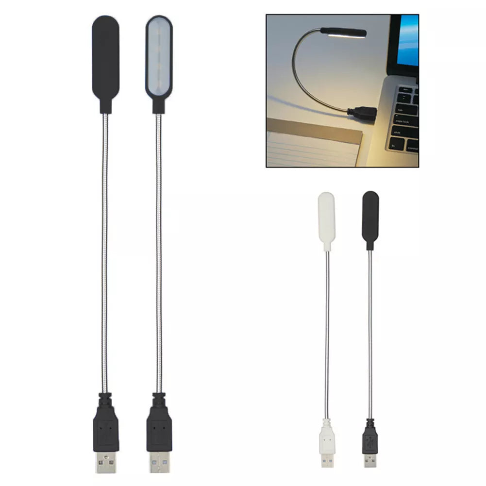 USB LED Reading Lamp Portable Flexible USB Eye Protection Mini Night Light For Notebook Computer PC Laptops Table Desk Lamp