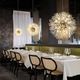 Modern Dandelion LED Lighting Pendant Lights Living Room Dining Room Bedroom pendant Lights Starry Fireball Lighting Fixtures