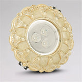 Nordic Modern Spiral Pattern Gold Edge Ceiling Lamp 3W 5W 220V Led Recessed Lights Luxury Home Decoration Kitchen Bedroom Luster