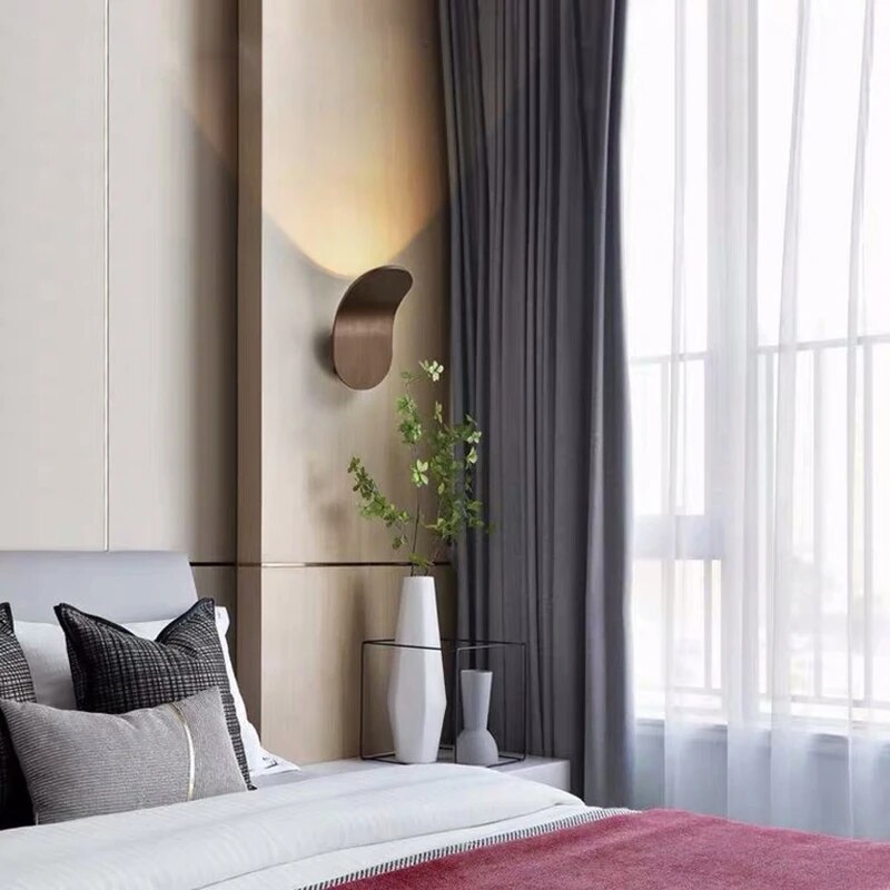 Modern LED Wall Lamps for TV Background Bedside 5W AC85-265V Nordic Living Room Corridor Balcony Wall Lights Decoration Lighting