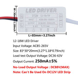 LED Driver 300mA 1-3w 4-7w 8-12w 12-18w 18-25w 25-36w LED Constant Current Driver Power Unit Supply For LED Bulb Transformers