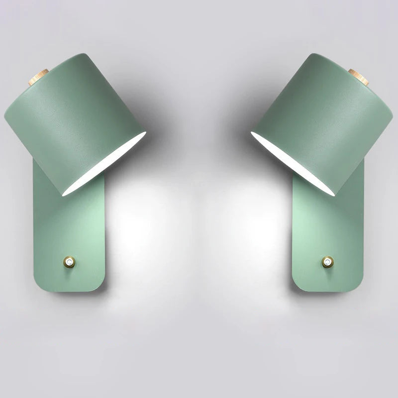 Led Wall Lamps Indoor Lights Staircase Lighting Nordic Modern Bedroom Sconce Home Decors For Living Room With Switch Wall Lamp