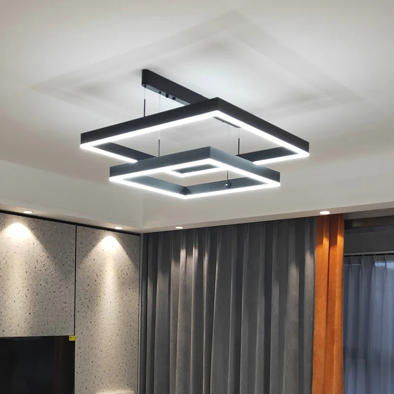 Ceiling Chandelier Chandeliers for Living room 2021 Pendant lamp Modern Bedroo Hanging Light Fixture LED Lustre Dining room