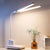 LED Desk Lamp Double Head 52cm USB Charging Stepless Dimming Eye Protection Reading Book Lights Three-color Switch Table Light