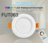 Smart RGB+CCT LED Downlight - Dimmable Color Changing Ceiling Panel (6W-25W)