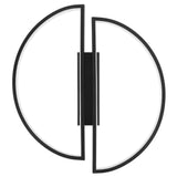 Modern LED Ceiling Lights 42W 52W Semicircle Ceiling Lamp AC85-265V Nordic Chandelier Led Lights for Home Living Room Decoration