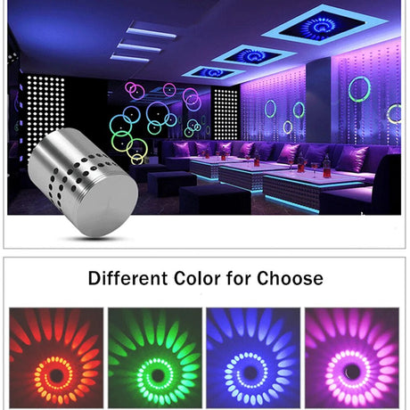 LED Downlight Ceiling Surface Mount LED Light Modern KTV Bar Party Light RGB Spot light for Corridor Living Room Light Fixture