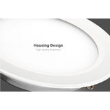 Smart RGB+CCT LED Downlight - Dimmable Color Changing Ceiling Panel (6W-25W)